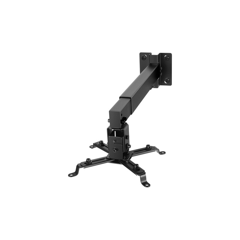 Soporte De Proyector Steren Stv-026 Pared O Techo Capacidad Max 12Kg Material Metal Negro Stv-026