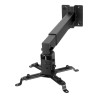 Soporte De Proyector Steren Stv-026 Pared O Techo Capacidad Max 12Kg Material Metal Negro Stv-026