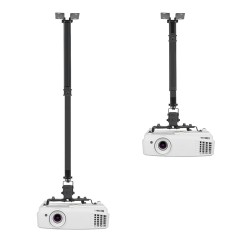 Soporte De Proyector Steren Stv-026 Pared O Techo Capacidad Max 12Kg Material Metal Negro Stv-026
