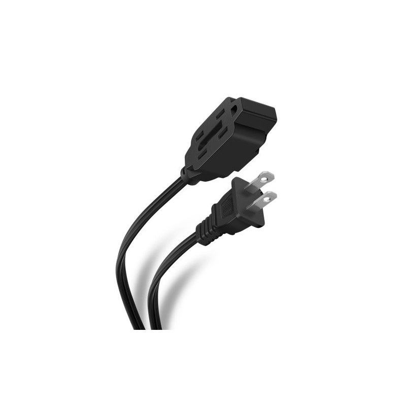 Extensión Steren 3X Contactos 4M Negro Ext16-4N