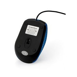 Mouse Verbatim Optico Bravo Alambrico Usb Azul/Negro 99743