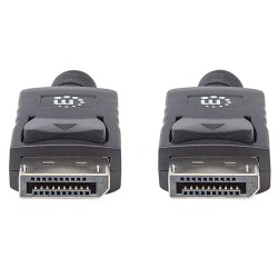Cable Displayport 4K Blindado 2Mts Manhattan 307116