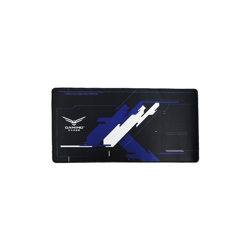 Mousepad Naceb Na-0959 Tapete Para Mouse 60 X 30Cm Grosor 4Mm Negro, Azul