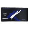 Mousepad Naceb Na-0959 Tapete Para Mouse 60 X 30Cm Grosor 4Mm Negro, Azul