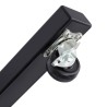 Soporte Móvil Steren Con Repisa Para Pantalla De 19" - 83" Hasta 60Kg Negro Stv-150