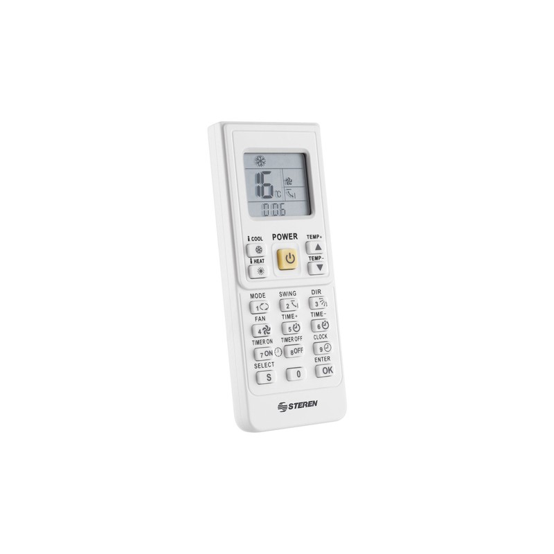 Control Remoto Steren Universal Para Aire Acondicionado Blanco Rm-505