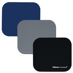 Mousepad Fellowes Microban Navy 20.32X22.86Cm 4Mm Azul 5933801
