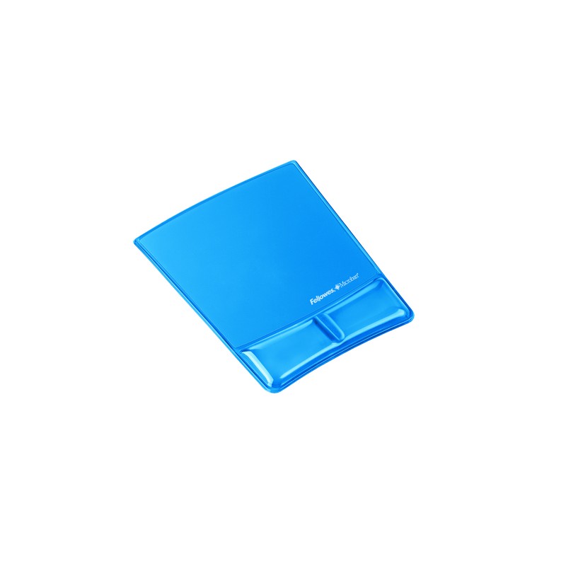Mouse Pad Fellowes Gel C/Descansa Muñecas Azul 20 X 25.4 X 2.4Cm 9182201