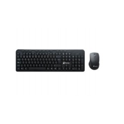 Kit De Teclado Y Mouse Nextep Kit Inalambrico Usb Negro Ne-415