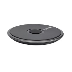 Cargador Inalambrico Carga Rapida Manhattan 10W Redondo 102186